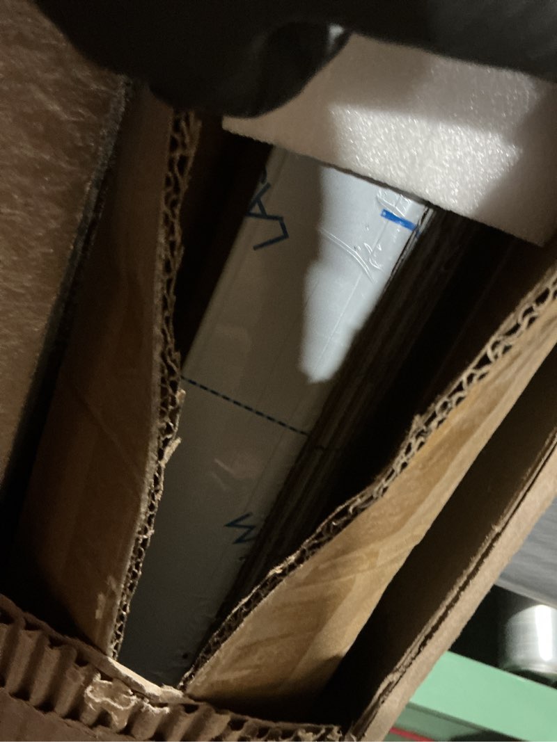 Condition photo showing As Is for GUANGZHUBS 12-Piece Set, Extra Thick (1mm) Stainless Steel 90° Wall Corner Guards, 2×2×48 Inches, fo