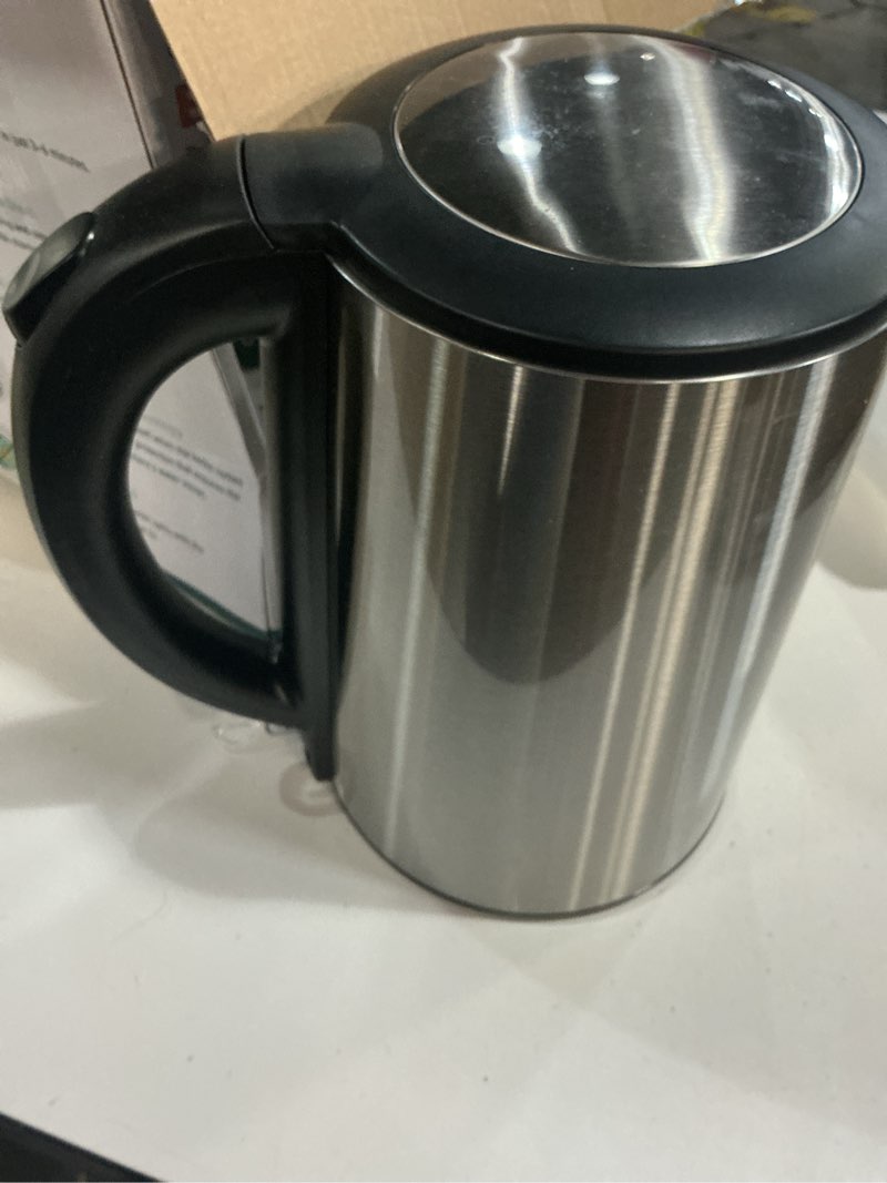 Condition photo showing Good Condition for cosori electric kettle, no plastic inner lid, filter & spout, stainless steel tea kettle, automatic shut off & boil-dry protection, durable tea kettle boiler & heater, 1.5l/1500w, silver stainless steel 1.5l
