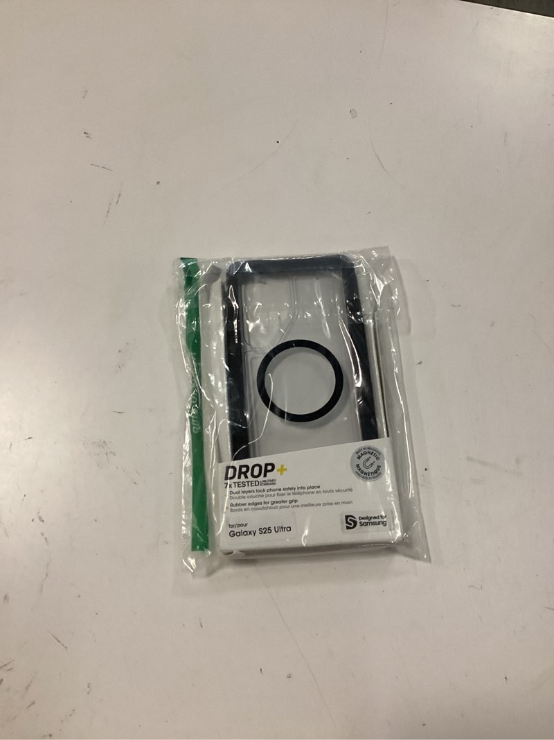 Condition photo showing New/Like New for otterbox samsung galaxy s25 ultra defender series xt clear magnet case - dark side (black) samsung galaxy s25 ultra dark side black