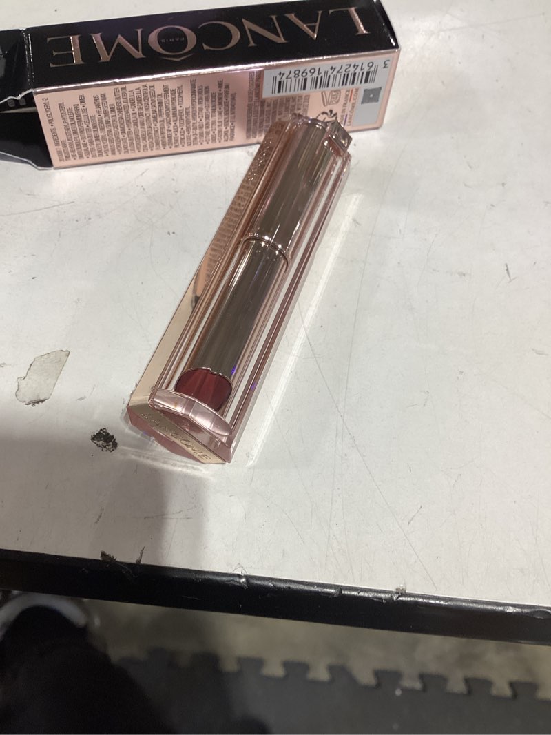 Condition photo showing As Is for lancôme lip idôle squalane-12 butterglow™ hydrating lip balm – instant shine, 24h hydration, and buildable color for smooth & moisturized lips 57 berrylicious (cool pinky berry)