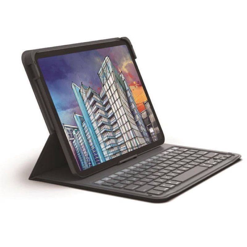zagg messenger folio 2 tablet keyboard & case laptop-style keys built-in stand for 10.9-inch 10th gen ipad