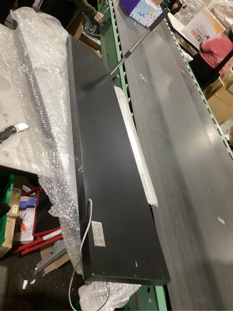 Condition photo showing Good Condition for hykolity 1x4 FT LED Flat Panel Selectable CCT Flush Mount Light,4800lm,48W Dimmable Ultra Slim Edge-Lit Ceiling Light, 3000K/4000K/5000K Built-in Driver Surface Mount Lights for Kitchen Garage,2 Pack 1x4 FT 2-Pack Black