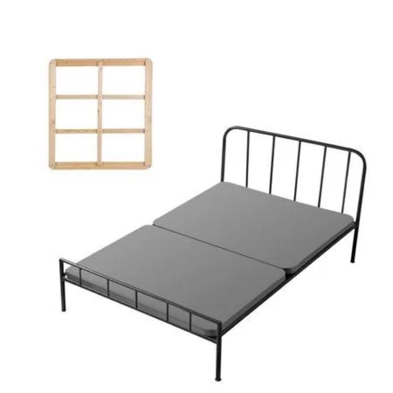 vevor twin size bunkie board, 1.5 in bed board slats with 200d oxford cloth, wooden mattress support for twin size bed, easy assembly support