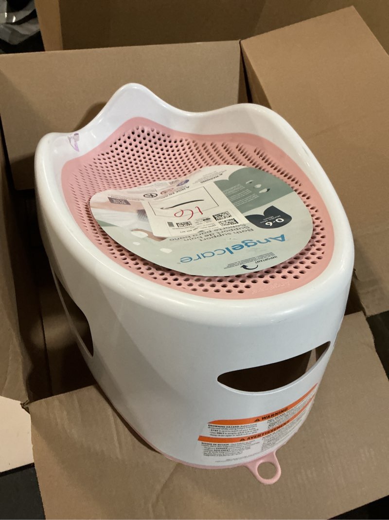 Condition photo showing As Is for Angelcare Baby Bath Support (Pink) | Ideal for Babies Less than 6 Months Old