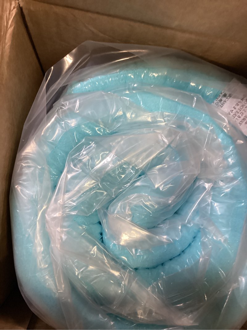 Condition photo showing New/Like New for VALUXE Full Mattress Topper 4 Inch Cooling Gel Memory Foam, CertiPUR-US Certified Topper & Pad for Back Pain Relief, Soft Breathable Bedding with Pressure Relief (Blue) Full 4 INCH