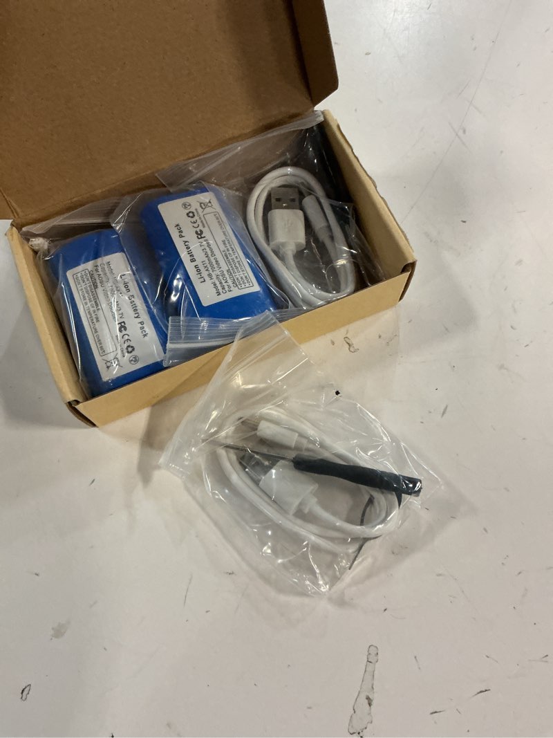Condition photo showing New/Like New for upgraded 7000mah rechargeable battery for aosu video doorbell v8 - replacement for wireless video door bell v8s, v8p, v8p1ax11, v8s1ax11,includes usb-c charging cable & installation kit (2pack)
