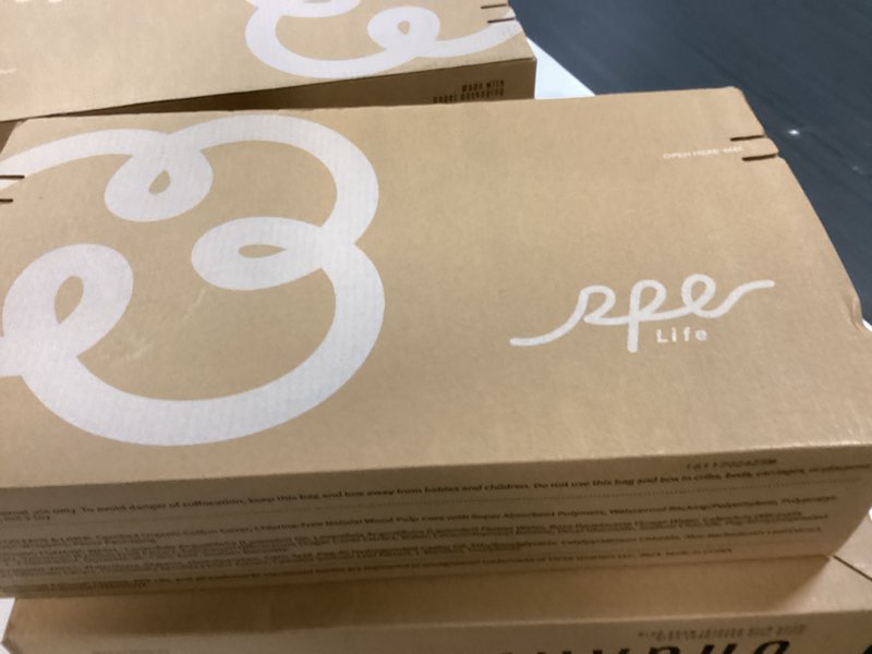 Condition photo showing New/Like New for Feminine Care Bundle, Period Essentials 100% Organic Cotton Pads for Women, Size 2,3,5 Sanitary Napkins 124 Ct, Flushable Gentle Feminine Wet Wipes, Plant-Based Soothing Feminine Wash