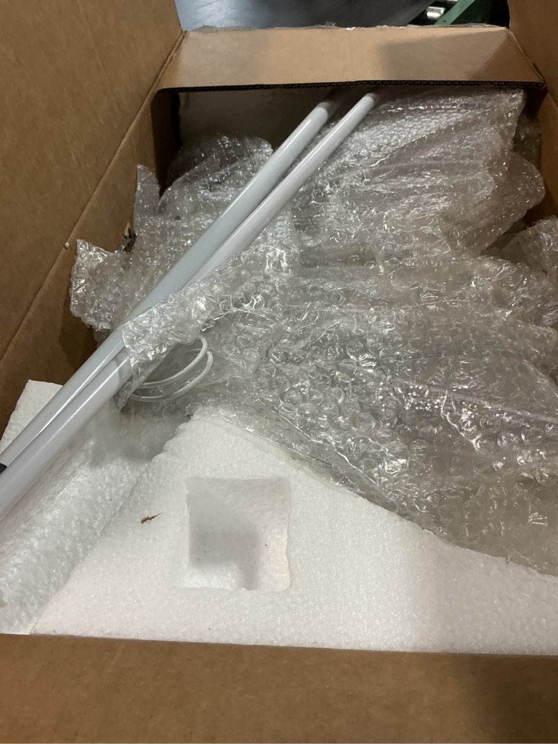 Condition photo showing New/Like New for Wedding Butterfly LED Floor Lamp: Hanging Butterfly White Color Ceiling Light - Romantic Wedding Decoration Lights Fixture - Adjustable Height Creative Props (1, 60 CM/23.6 in) 60 CM/23.6 IN 1