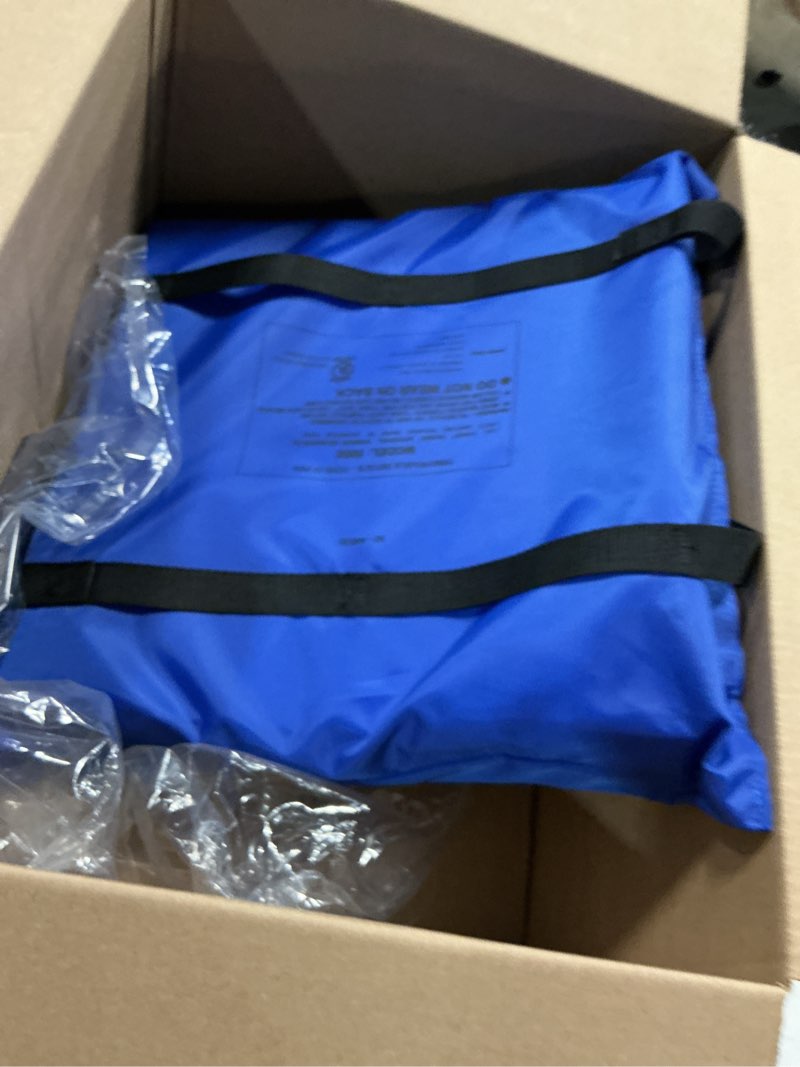 Condition photo showing Good Condition for seachoice emergency marine foam flotation cushion, square, 15 in. x 15 in, blue blue cushion