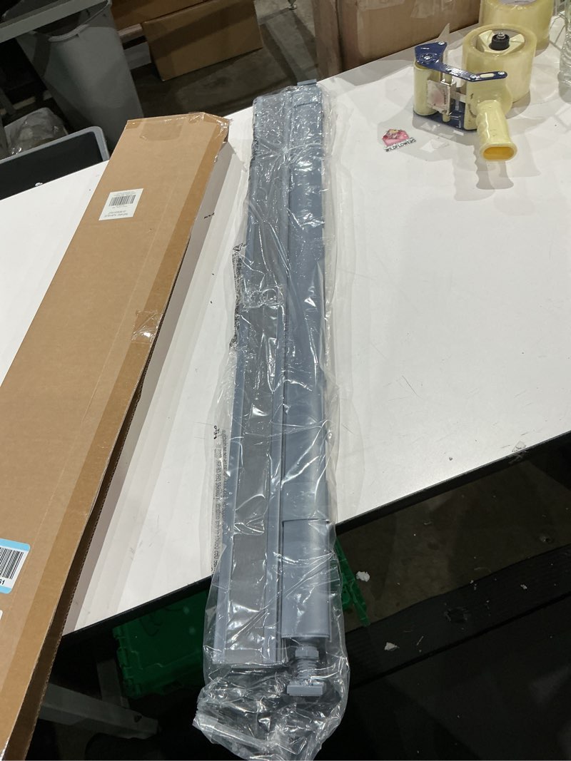 Condition photo showing Good Condition for lazblinds no tools no drill cordless cellular shades, top down bottom up (tdbu) honeycomb shades for home, blackout light blocking thermal insulation blinds for windows, 35" w x 48" h, dark grey blackout - dark gery 35" w x 48" h