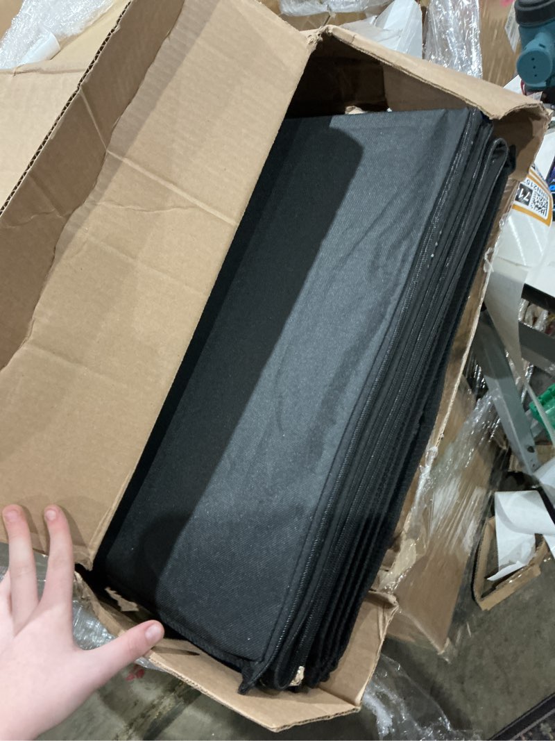 Condition photo showing As Is for king size bunkie board 76x80'', breathable sturdy mattress support pad, anti-slip design effectively prevents mattress sagging, universal compatible with metal bed frames, slat beds & sofa beds king size (76x80'')