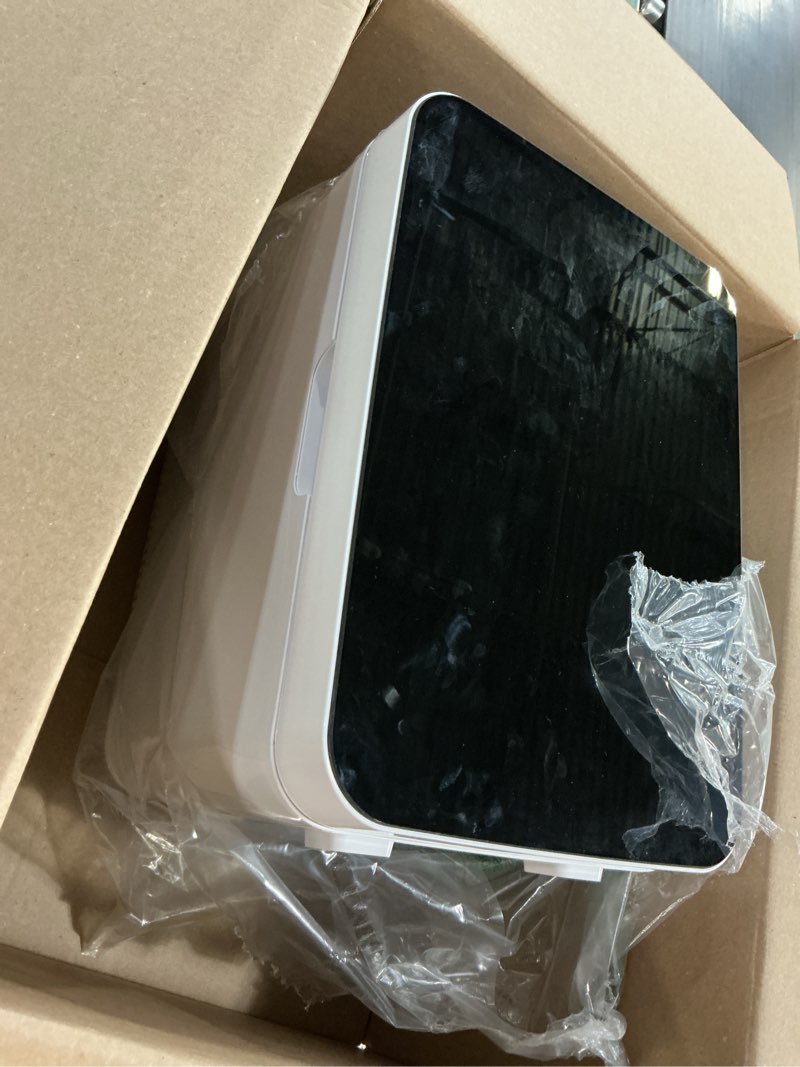 Condition photo showing Good Condition for antarctic star compact mini fridge, 10l portable small refrigerator, 2.6 gal mini fridge with ac/dc adapters, small cosmetics cooler for beverage, food, makeup, bedroom, office, dorm, white