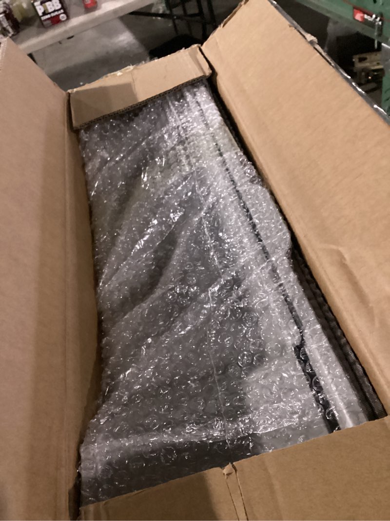 Condition photo showing New/Like New for FURTIME Stainless Steel Litter Box with Lid, XL Extra Large Cat Litter Box for Big Cats, Enclosed Drawer Metal Litter Boxs with High Sided Enclosure & Mat, Front & Top Entry, Odor Free, Anti-Leakage Silver