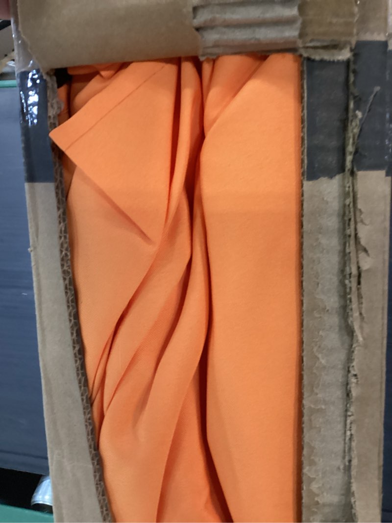 Condition photo showing Good Condition for jearey 10ft outdoor patio umbrella outdoor table umbrella with push button tilt and crank, market umbrella 8 sturdy ribs uv protection waterproof for pool, garden (light orange) 10ft light orange