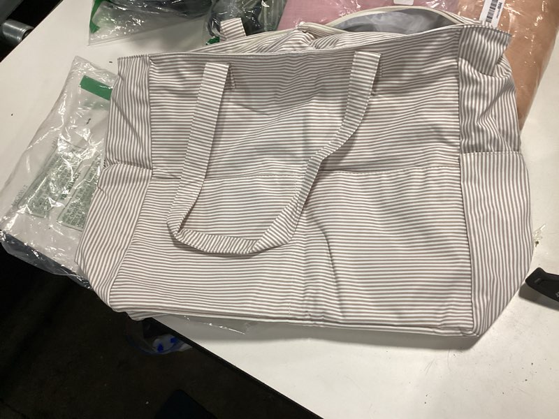 Condition photo showing Good Condition for bluboon beach bags for women, large waterproof tote bag with wet compartment for pool weekender travel gym