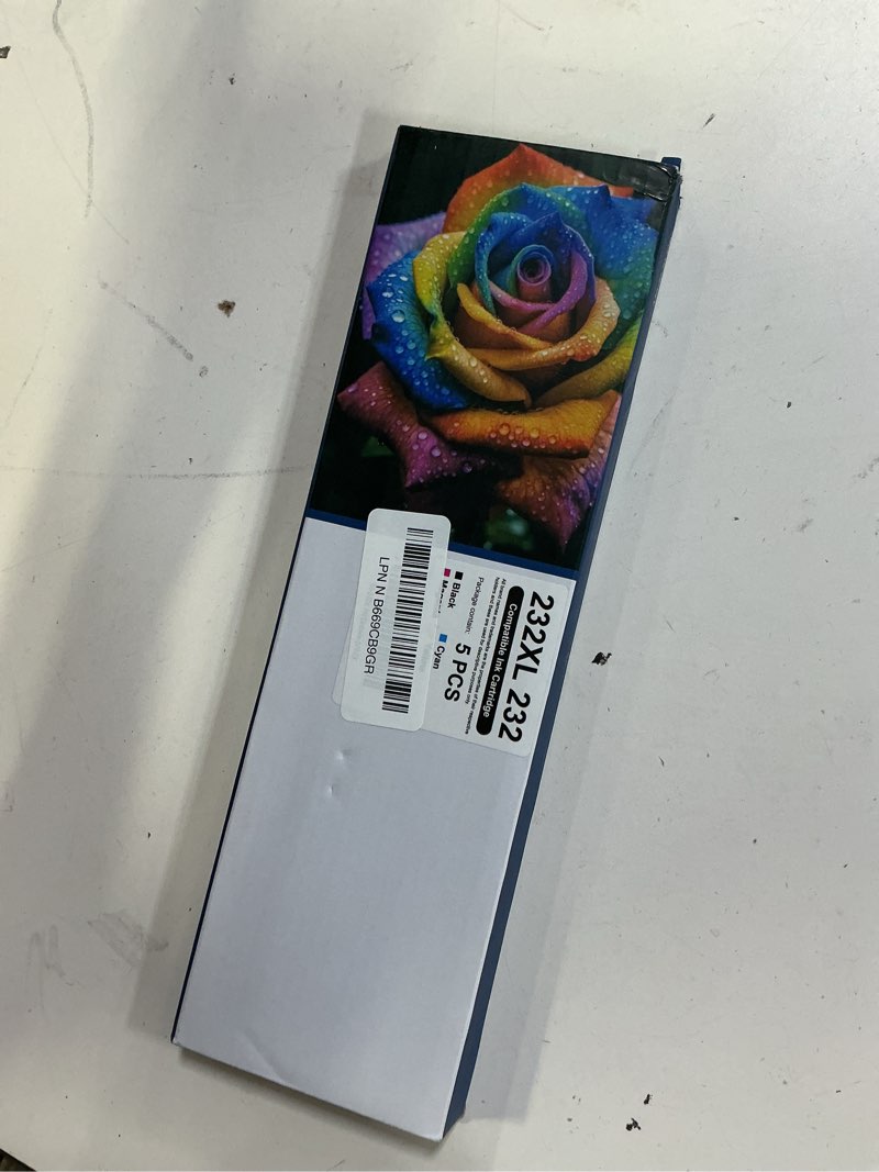 Condition photo showing New/Like New for 232xl ink cartridge remanufactured replacement for epson 232xl ink cartridges combo pack use with expression home xp-4200 xp-4205 workforce wf-2930 wf-2950 printer (2 black cyan magenta yellow)
