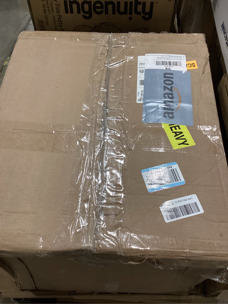 Condition photo showing Good Condition for amazon basics 6000-btu window air conditioner with quiet operation, up to 250 sqf, cool and fan functions, washable filter, adjustable window kit, digital temperature display, remote control, white