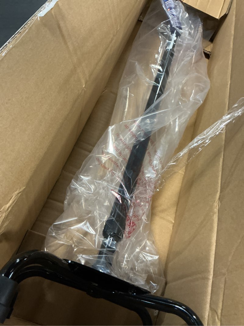 Condition photo showing Good Condition for medline aluminum quad cane with small base for balance, height adjustable 29" to 38", knee injuries, surgery recovery & mobility, lightweight walking aid for seniors & adults, 300 lb weight capacity