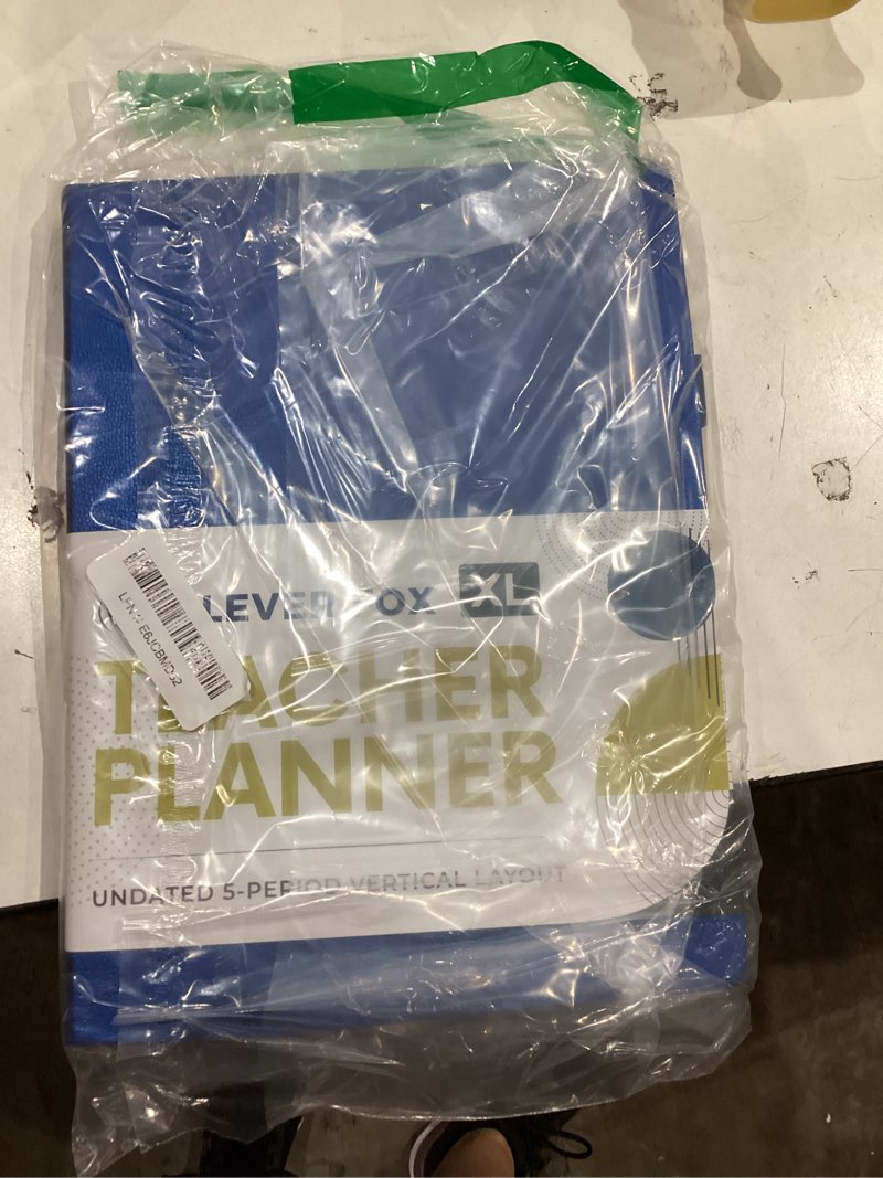 Condition photo showing Good Condition for clever fox teacher planner – school year planner with calendars & lesson plans – book for classroom & homeschool organization, a4 (mystic blue) a4 (8.5" x 11") mystic blue
