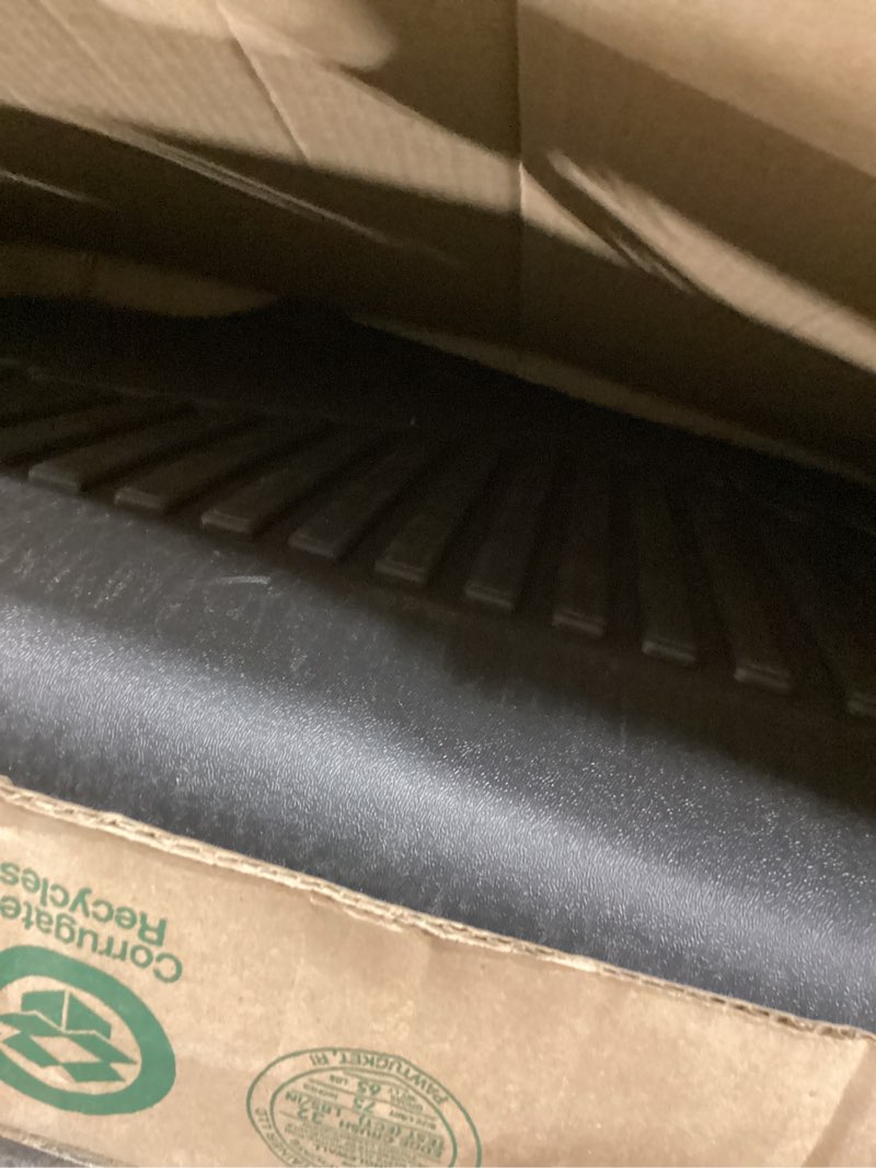 Condition photo showing Good Condition for yitamotor floor mats compatible with 2019-2024 dodge ram 1500 crew cab (new body), with 1st row bucket seats, no rear under seat storage box, custom fit floor liners 1st & 2nd row 2019-2024 1500 crew cab new body w/o storage