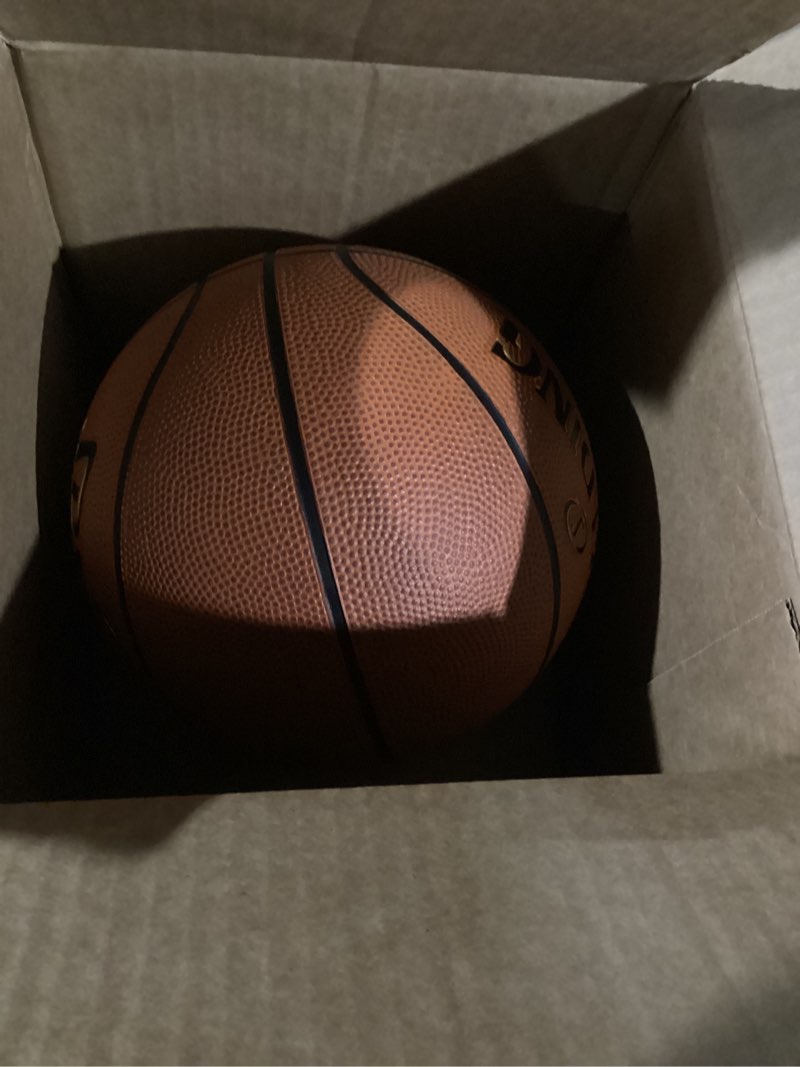 Condition photo showing item condition for Spalding Outdoor Rubber Basketballs | Performance Rubber Cover Designed for Outdoor Play | Multiple Sizes & Colors Size 5, 27.5" Street - Orange