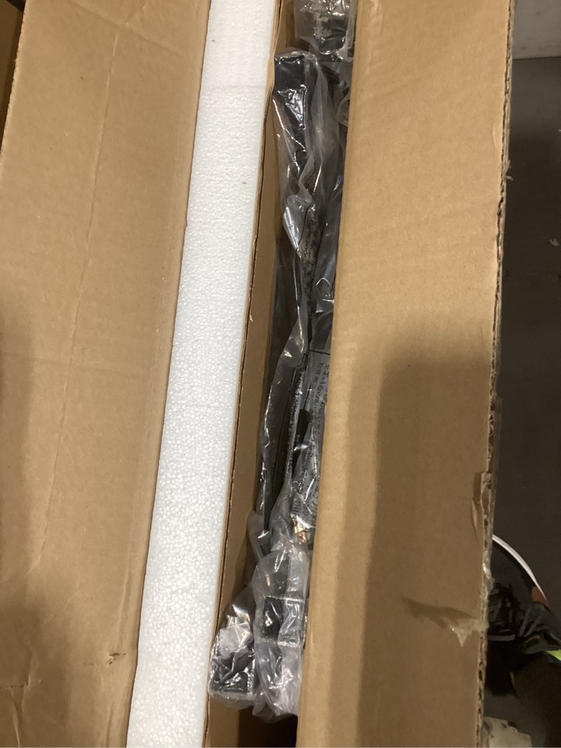 Condition photo showing Good Condition for HOOBRO Bar Table, Round Pub Table, 2-Tier with Storage, 37.4" High Top for Small Spaces, with Top Particleboard for Kitchen, Easy to Assemble, Rustic Brown BF55BT01 Rustic Brown + Black