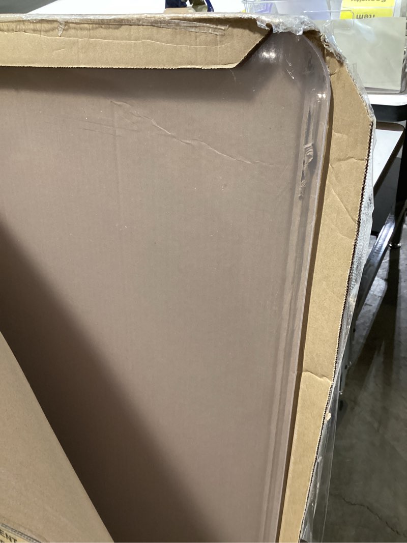 kuyal 1/5" thick office chair mat, 32" x48" heavy duty hard computer chair mat, under desk protector