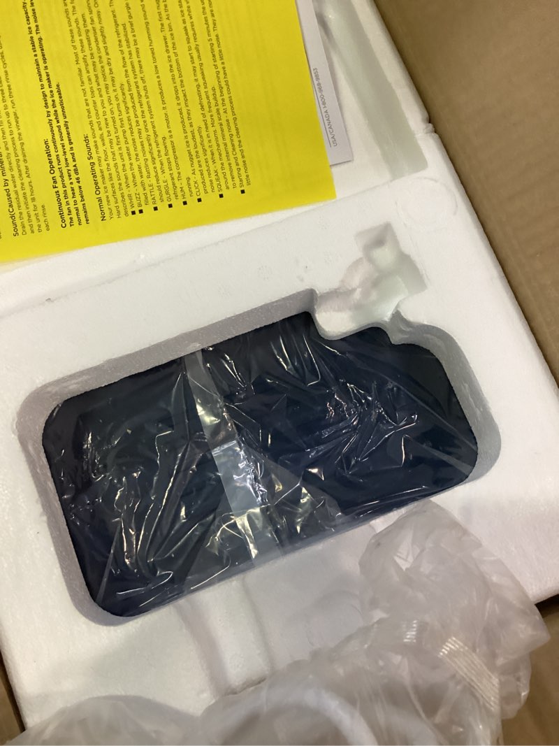 Condition photo showing Good Condition for frigidaire gallery efic255 countertop crunchy chewable nugget ice maker, 44lbs per day, auto self cleaning, 2.0 gen, navy navy - nugget ice