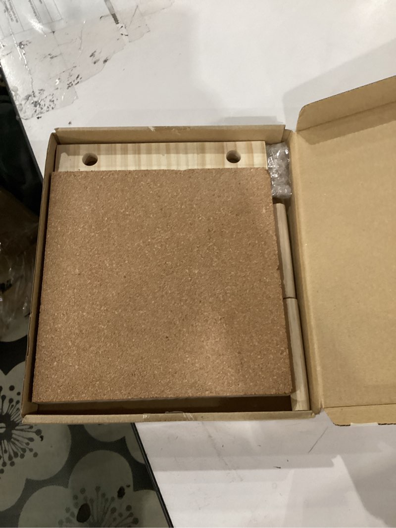Condition photo showing Good Condition for trycooling bulletin board/cork board on the desktop-small mini hanging tack message memo picture board for home office school