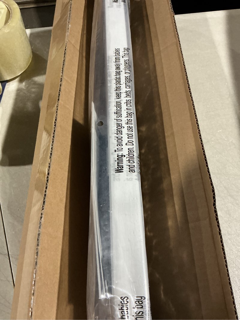 Condition photo showing Good Condition for lazblinds cordless cellular shades, no tools no drill blackout honeycomb shades pleated blinds for windows, 23'' w x 36'' h, silver white blackout-silver white 23'' w x 36'' h