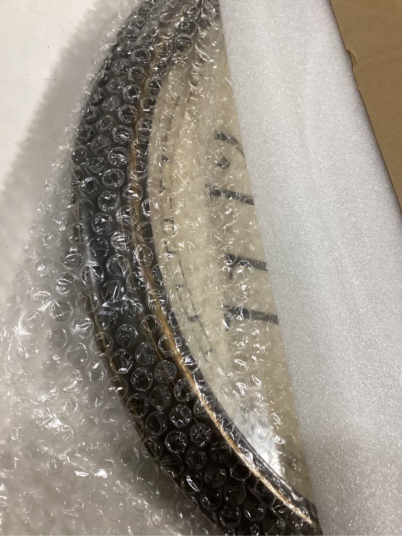 Condition photo showing Good Condition for Geevon Vintage Wall Clock 10" Silent Non-Ticking Retro Round Quartz Battery Operated Decorative Clock for Kitchen, Living Room, Bedroom, Office, Classroom Brown 1 10 IN