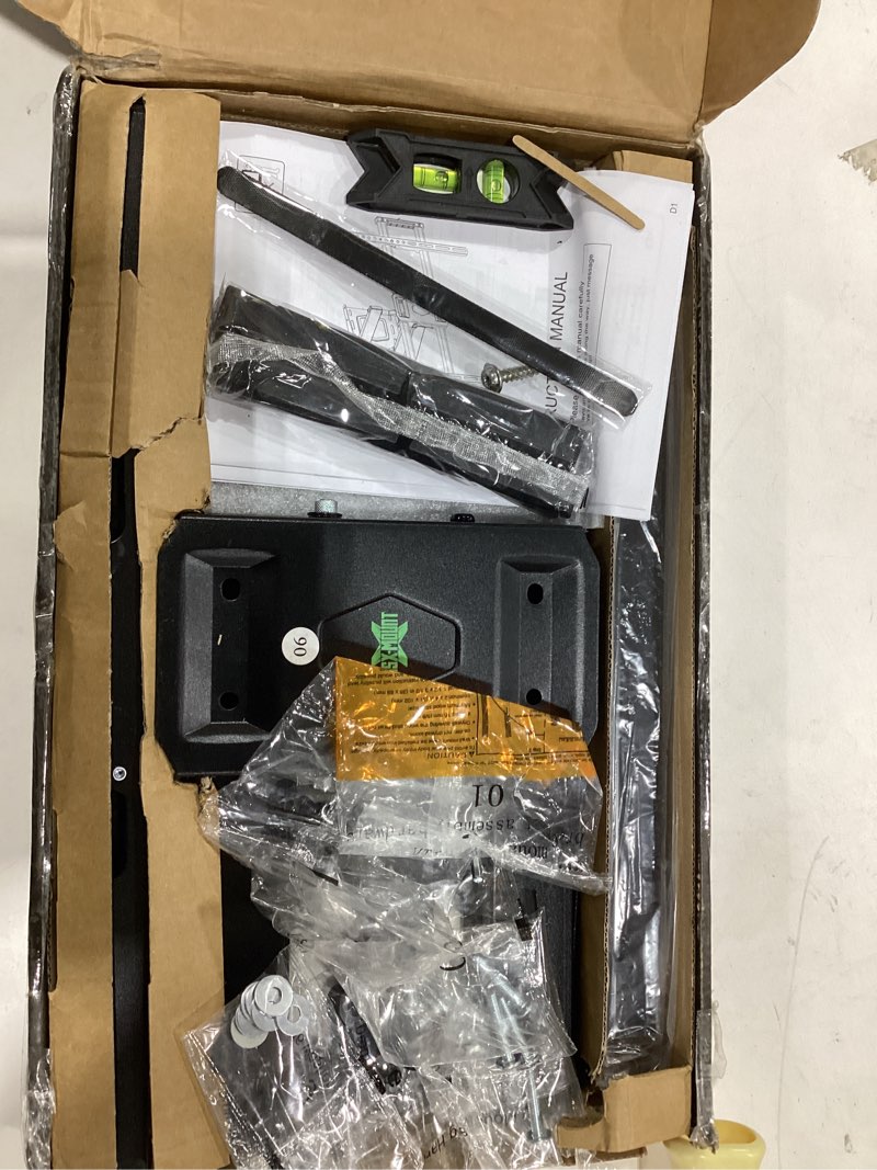 Condition photo showing Good Condition for Full Motion TV Wall Mount for Most 37"-84" Flat Screen TV, Swivel or Tilt TV Wall Bracket with Dual Articulating Arms, for 12"-16" Wood Studs, Max VESA 600x400mm, Load 120 lbs by USX MOUNT 37-84 inch, 120 lb