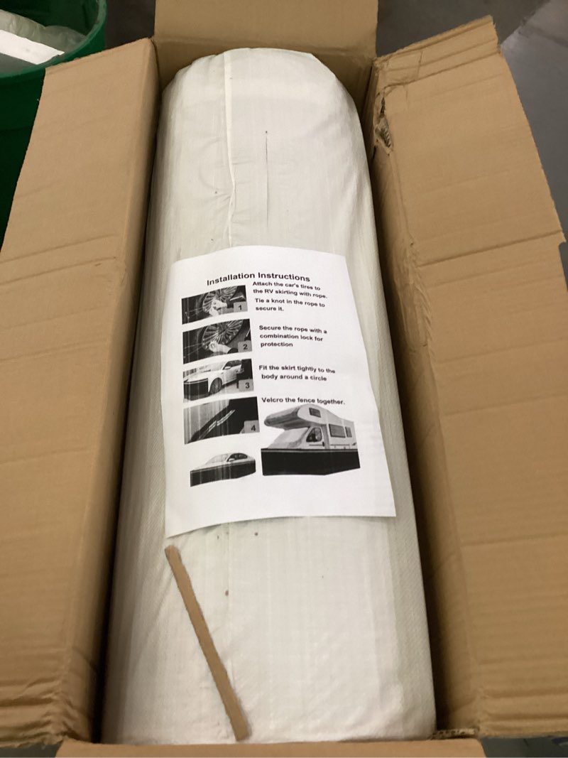 Condition photo showing Good Condition for Rv skirt