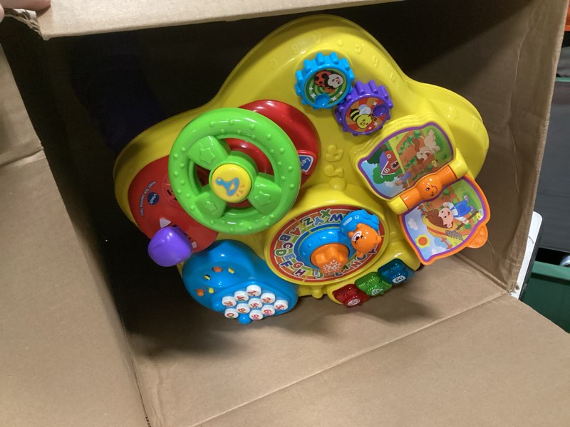 Condition photo showing Good Condition for VTech Magic Star Learning Table (Frustration Free Packaging), Yellow Yellow Frustration Free Packaging Learning Table