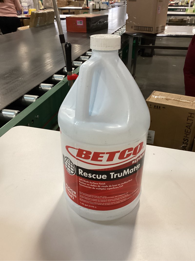 Condition photo showing New/Like New for Betco® Rescue Floor Finish, TruMatte, 128 Oz Bottle