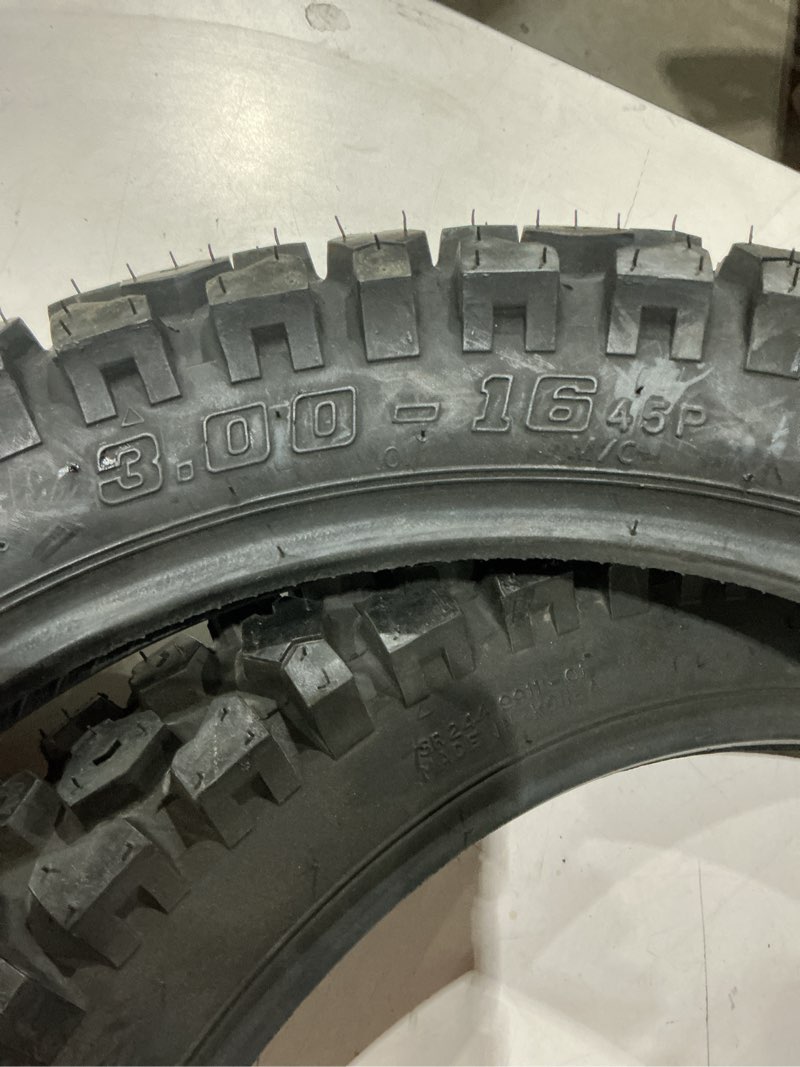 Dirt bike tire 