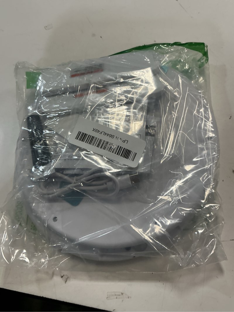 Condition photo showing Good Condition for sunrider 2-pack rechargeable motion sensor led ceiling light with remote, wireless battery operated 3cct dimmable closet lights for shower pantry 2 count (pack of 1)