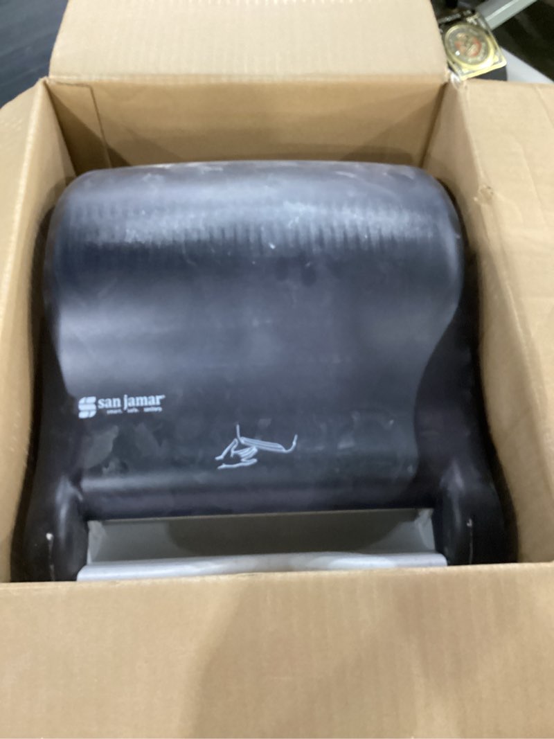 Condition photo showing As Is for sjmt8400tbk - smart essence electronic roll towel dispenser