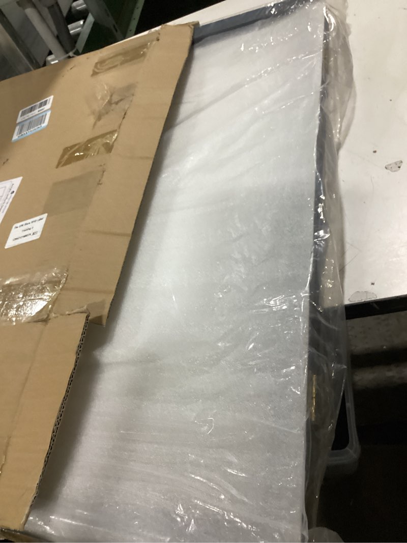 Condition photo showing Good Condition for Jersey Display Case /Leather Covered Frame/Lockable(2 Locks)/ Display Shadow Box Cabinet for Baseball Basketball Football Soccer Hockey Shirt,Uniform, Acrylic Cover (Black) - JackCubeDesign MK358A