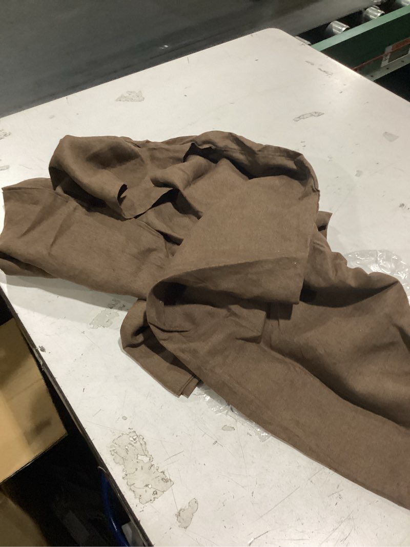 Condition photo showing Good Condition for european linen sham set, king, expresso