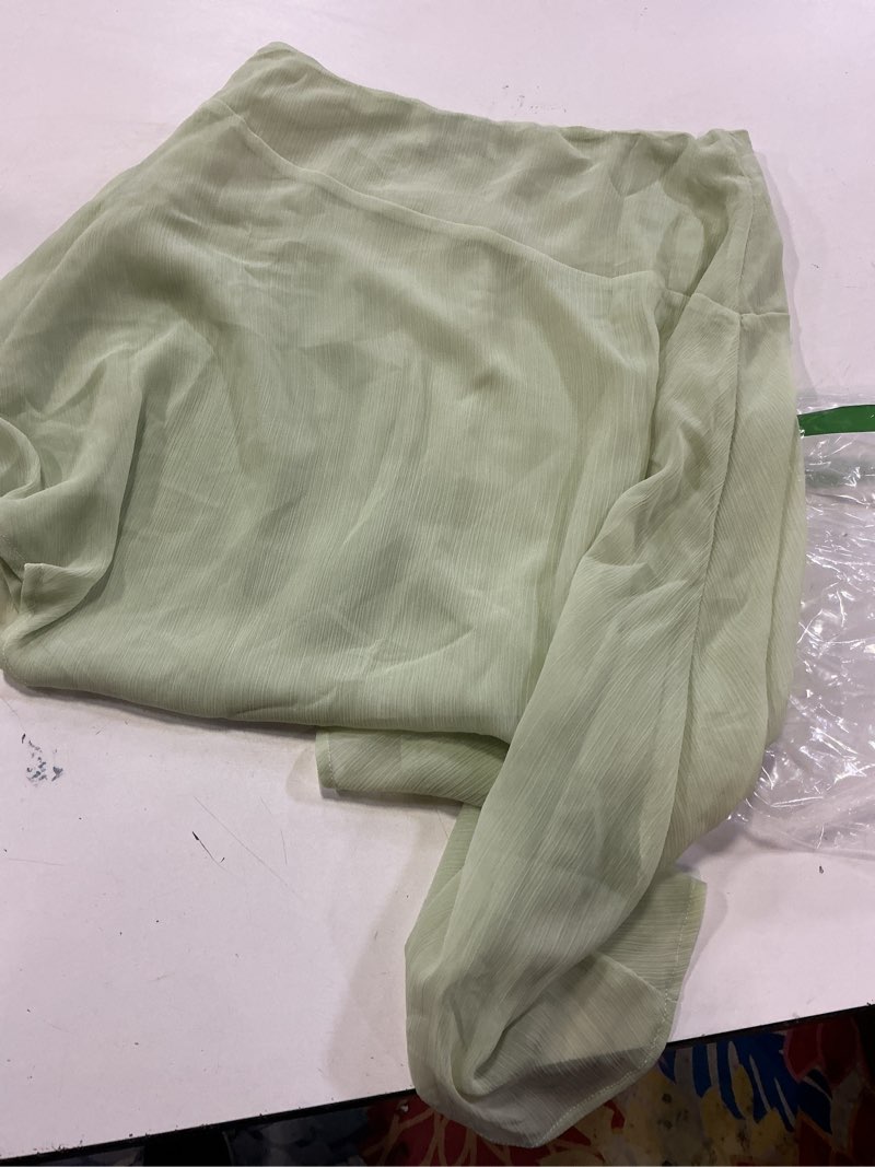 Condition photo showing Good Condition for Princess Polly Women's Pappilion Asymmetrical Midi Skirt Sage 4 Sage