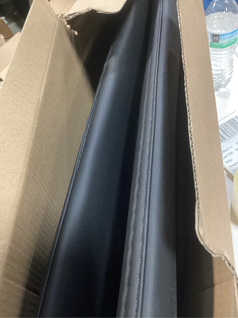 Condition photo showing Good Condition for leather seat back protector designed for tesla model y model 3 model s/x accessories(includes 2025 new model y & 2024-2025 model 3 highland), wear-resistant kick mats with organizer pocket, set of 2 black