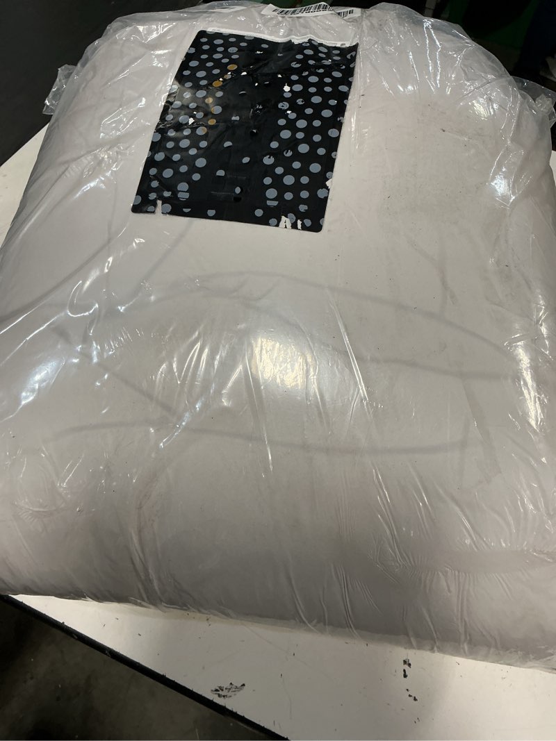 Condition photo showing Good Condition for cupocupa beige queen comforter set, 3pcs comforters ruffle farmhouse bedding sets queen with comforter, lightweight soft shabby chic bedding comforter set fluffy for all season