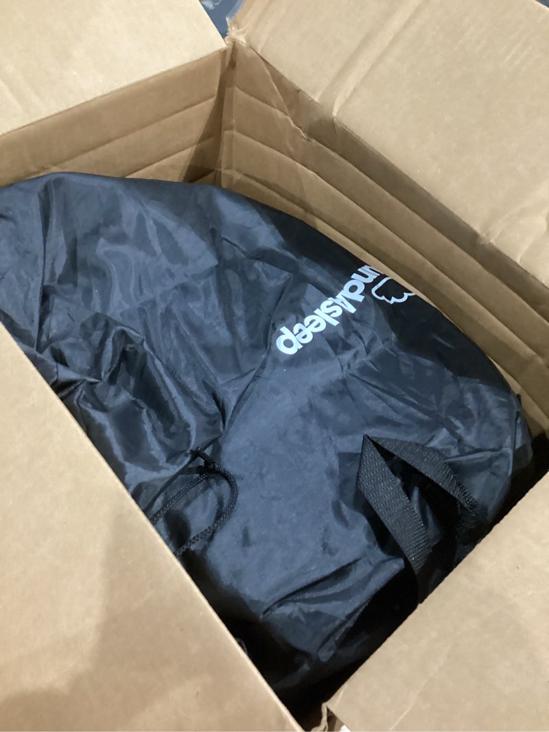 Condition photo showing Good Condition for SoundAsleep Dream Series Luxury Air Mattress with ComfortCoil Technology & Built-in High Capacity Pump for Home & Camping- Double Height, Adjustable, Inflatable Blow Up, Portable - Queen Size Queen Black