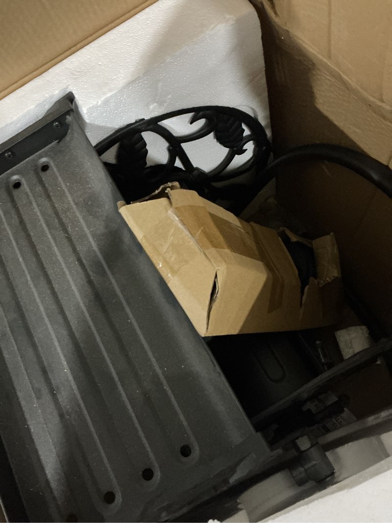 Condition photo showing As Is for style selections aluminum 125-ft wall-mount hose reel
