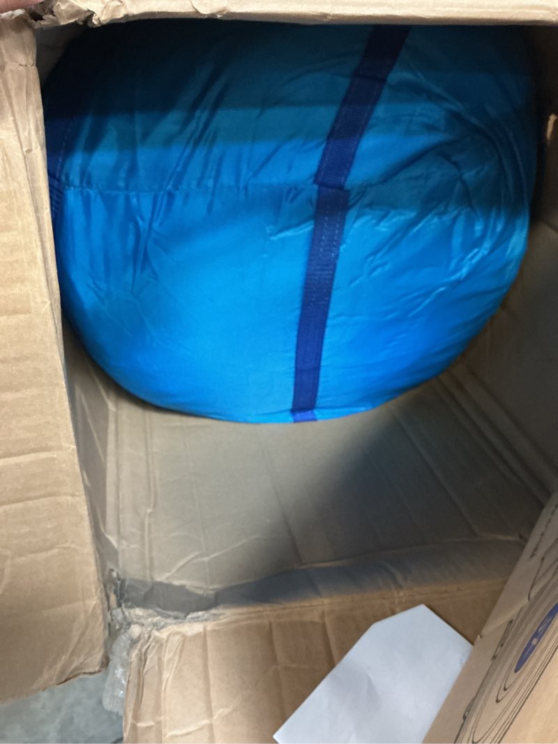 Condition photo showing New/Like New for (2026 new) joymor giant bounce house (13x10x8ft) w/balloons for outdoor party, white bounce house with ball pit for kids, including blower, portable bag, 30s set-up (wedding)