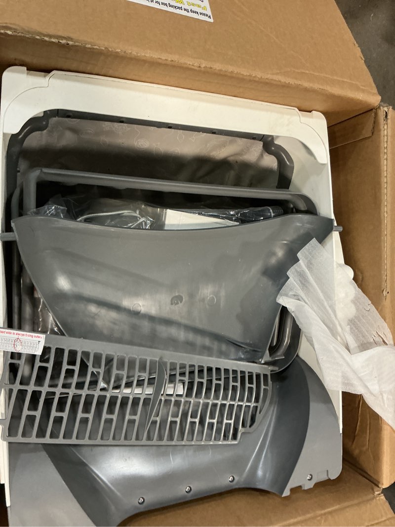 Condition photo showing Good Condition for Automatic Cat Litter Box Self Cleaning - App Control, Open-Design, Smart Health Monitor, Suitable for Medium Cats and Kittens, Anti-Pinch Safety, Quiet Operation, A Trusted Companion for Life - White