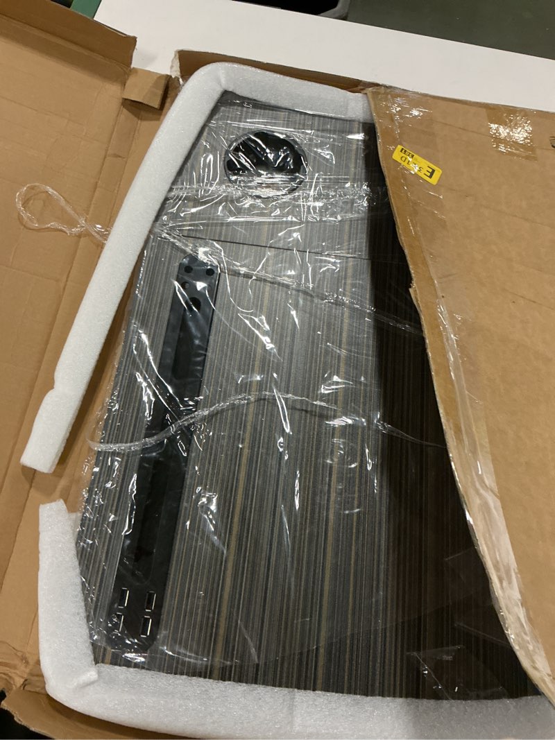 Condition photo showing Good Condition for CloudTrip Plus XL Adjustable Laptop Desk with Light, USB Port, iPad Holder, Drawer Storage - Larger 23.6IN Adjustable Lap Desk for Bed, Home Office, Breakfast Tray, Fordable Legs Desk (Black)