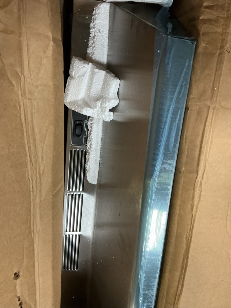 Condition photo showing Good Condition for broan - 30" recirculating range hood - stainless steel
