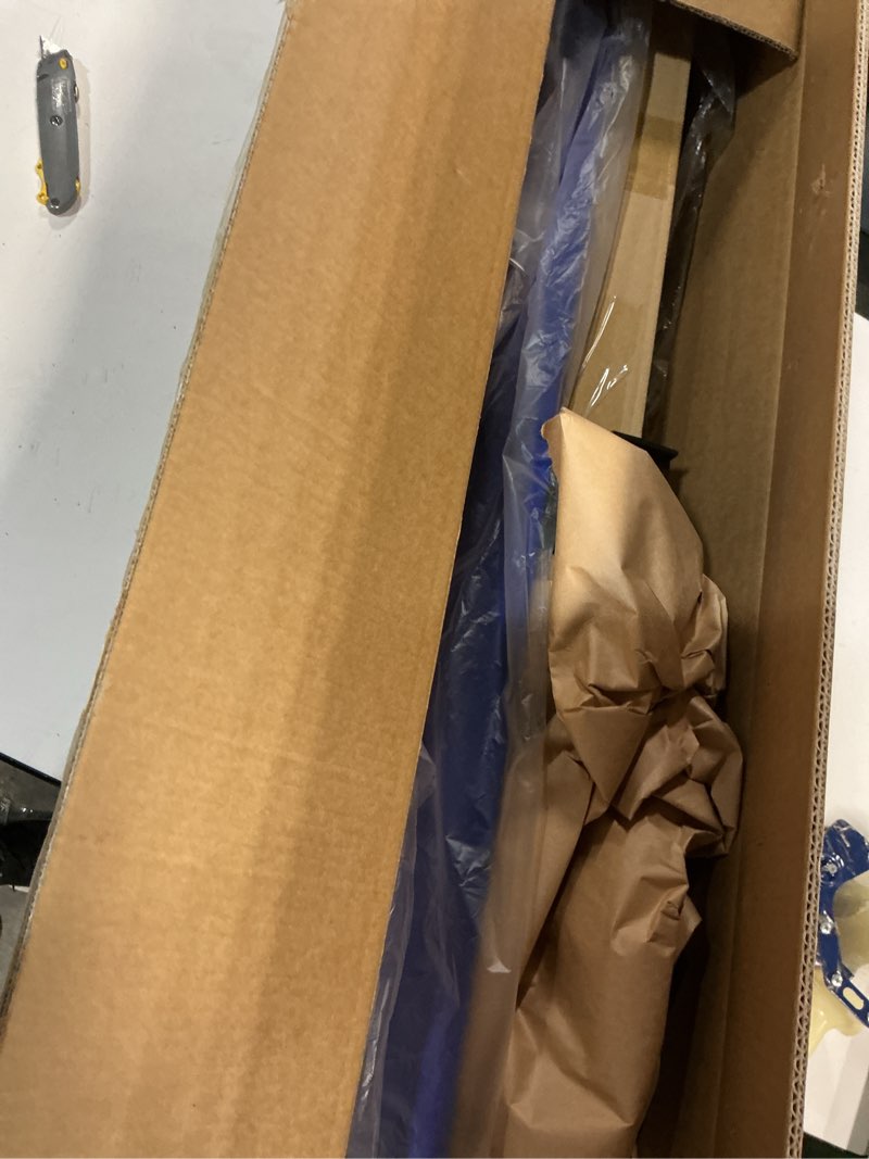 37" wide double pole snow shovel for driveway with wheels set heavy duty aluminum blade remover, adjustable handle includes brush and gloves, barn snow pusher hand plow, sidewalks and doorways (blue)